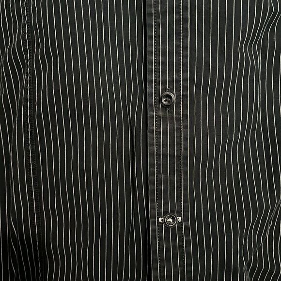 Express - Button Up - Striped Shirt - L - Picture 5 of 7